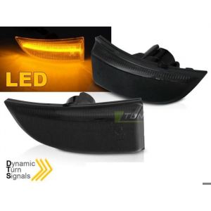 Paire Clignotant Repetiteur retroviseur Renault Grand Scenic de 09-15 Fume Led Dynamique-37773037