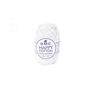 Natura Happy Cotton 3mm 20g Amigurumi et Crochet Col. 762 blanc