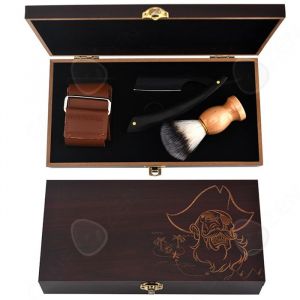 C Jeu Kit De Rasage Coffret 560g 14cm Rasoir Barbier For Rasoir Pour Hommes Matures quatre pièces Rasoir Rasage Pour Hommes