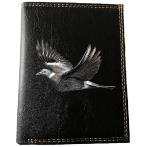 Etui Petit Portefeuille Homme Porte Monnaie Cartes papiers Noir Palombe