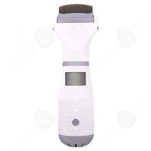 C Peigne &agrave; poux 13&nbsp;500&nbsp;tr/min peigne anti poux electrique en abs peigne anti-poux pour animaux domestiques chien &eacute;lectrique