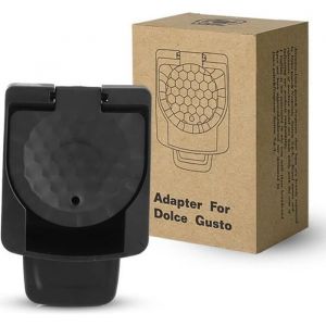Adaptateur pour Capsules originales Nespresso convertir en support Compatible avec Dolce Gusto Crema Maker Couleur Prune