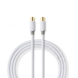 CONECTICPLUS C&acirc;ble antenne TV 1m - Double blindage