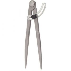 Compas - KS Tools - 300.0416 - Acier - Gris - Angle et niveau