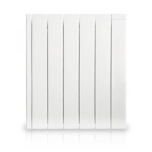 Radiateur &eacute;lectrique &agrave; inertie fluide IRINAII 1000 W HJM Blanc