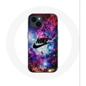 Coque - Nike - Iphone 14 - Souple - Color&eacute; - Logo Espace