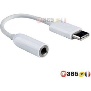 C&acirc;ble Adaptateur USB Type C M&acirc;le vers Jack 3.5mm Audio Femelle MICROson jack 3.5