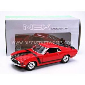 Voiture miniature - WELLY - FORD MUSTANG BOSS 302 - 1970 - 22088R