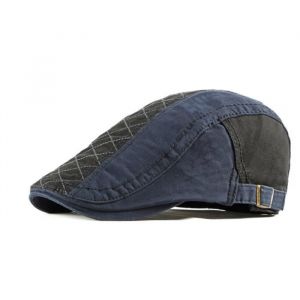 Casquettes Bonnets et Chapeaux Béret Plate Automne et hiver Légère en Coton et Lin Vintage Rétro pour  Casquette de Journal 56