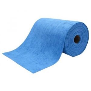 TAMPEL - Rouleau de lavette microfibre - Bleu
