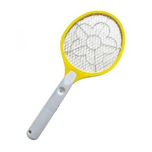 Raquette Anti-Moustique &Eacute;lectrique &agrave; Piles Format XL 48 cm Grille Haute Tension Pour Insectes