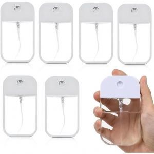 6 Pièces Spray Vide 45ml Flacon Spray Vide Vaporisateur Vide Vaporisateur Flacon Parfum Vide pour Lotion Parfum Shampoing etc