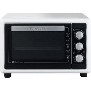 Fc160Mw-Mini Four-16L-1200W-4 Modes De CuissonChaleur TournanteConvection NaturelleGrillTournebroche-Blanc