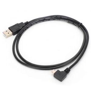 Câble micro USB-USB à angle droit de 1 m câble micro USB-USB appareil GPS de la série Tomtom GO pour le chargement de