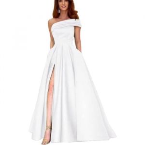 Longue Femme Robe de Soirée de DemoiselleRobes de soirée pour Femmes avec FenteRoyal Robe de Soirée Longue Cérémonie