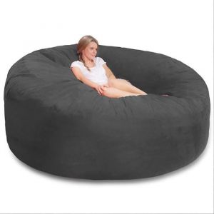 7ft Pouf Poire Adulte Doux Moelleux Robuste Lavable Pouf G&eacute;ant pour Lint&eacute;rieur et Lext&eacute;rieur pour Enfants et Adultes (sans R[499]