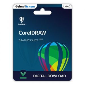 CorelDRAW Graphics Suite 2025 (Mac) - Activation Perp&eacute;tuelle - &Agrave; t&eacute;l&eacute;charger - 1 Mac - Non compatible Windows