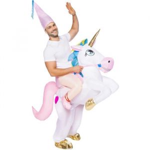 Déguisement Adulte- Funidelia- 123870- Déguisement porte-moi licorne gonflable femme et homme accessoires Halloween carnaval Noel