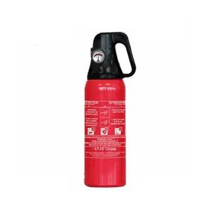 Extincteur - PS1-P - 1 kg - Poudre ABC - Poignée ergonomique - Manomètre inclus