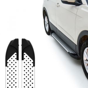 Bas de Caisse Marchepied TURTLE SAPPHIRE V1 DACIA DUSTER Y/EXTREME 2023 2024 (SUV) Argent