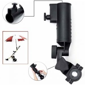 Chariot de Golf avec Porte-Parapluie Universel Support Pratique pour Parasol YYV