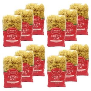 Savino Pasta - Lot 12x Pâtes Creste n°47 - Paquet 500g