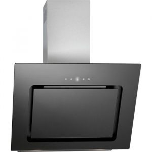 Hotte inclinée a led noir Bomann DU 771.1 G noir