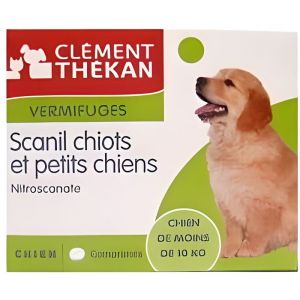 Scanil vermifuge chiots et petits chiens
