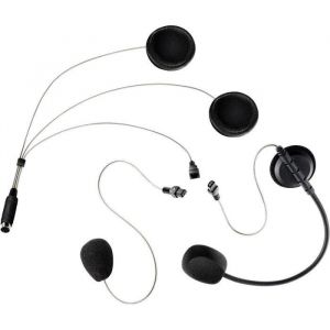 Micro casque universel - COHS - Alan 41932 - 2 microphones - Casque intégral et jet - Noir