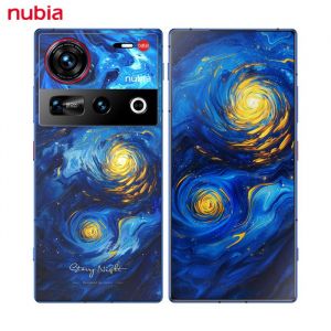 Smartphone Nubia Z70 Ultra 5G Snapdragon 8 Elite 16 Go RAM + 512 Go ROM Version UE Bleu étoilé