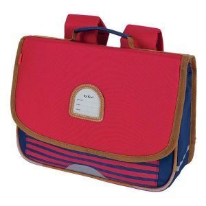 Cartable - KICKERS - Boy Classic - 35cm - Rouge - 1 compartiment - Enfant
