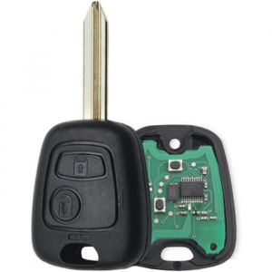 cl&eacute; vierge t&eacute;l&eacute;commande pour Citroen Berlingo Xsara Peugeot Partner ID46 433 mhz