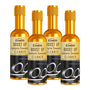 4pcs Nettoyant catalyseur auto - Décarbonisation moteur et système déchappement (Usage préventif)
