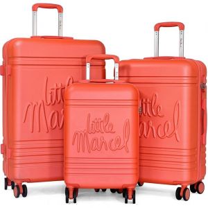 Lot 3 valises dont 1 valise cabine rigides  - Corail - LM10713