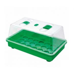 Romberg - Serre Marco rigide 38 cm avec a&eacute;ration  serre  semis  bouturage  germination