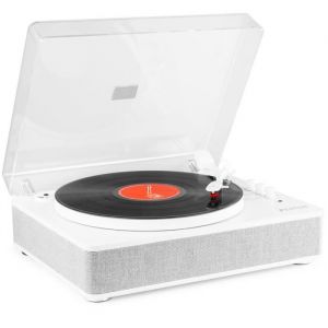 Platine vinyle rétro hifi Fenton RP162W avec Bluetooth et haut-parleurs intégrés - Noir