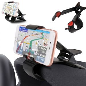 Clip Support de Portable de Tableau de Bord de Navigation GPS de Voiture pour Alcatel One Touch Pixi 3 4.0 OT-4050 >  Noir