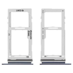 Tiroir SIM pour Samsung Galaxy Note 9 - AVIZAR - Support carte nanoSIM + microSD - Bleu