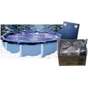 4.57 x 9.14 m Bâche hivernage - piscine hors sol