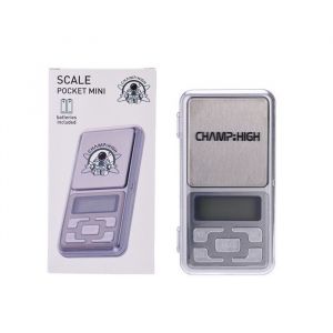 Balance Electronique de Poche avec Ecran LCD Rétroéclairé - Argent