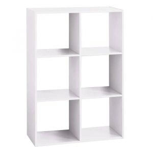 &Eacute;tag&egrave;re 6 Cases Mix nModul 100cm Blanc