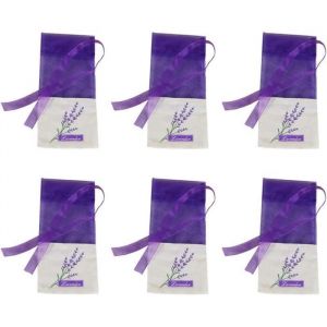 30 Pièces Sachet Tissu Pochettes Sachets Sachet pour Lavande Sachets Parfumés pour Lavande en Vrac de Serrage (Sac Vide)