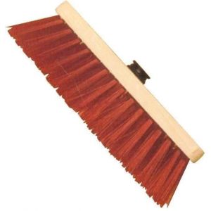 DOMERGUE - Balai de cour pvc rouge 29cm 1021