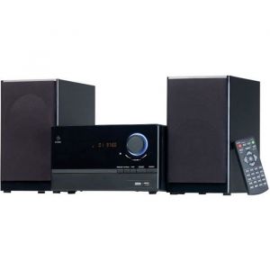 Mini-cha&icirc;ne st&eacute;r&eacute;o MSX-560 Auvisio avec lecteur CD radio FM lecteur MP3 et Bluetooth - Noir