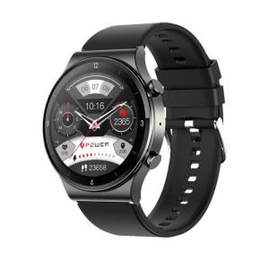 Montre Connectée Abyx Spark 2 - Appels depuis la montre - Stockage Musique Intégré - Ip67 - Noir