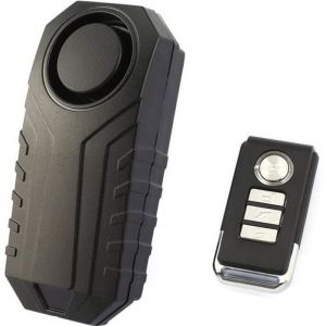 Antivol-bloque roueAlarme de s&eacute;curit&eacute; Anti-vol sans filtr&egrave;s forte113dB6 sonspour motov&eacute;lov&eacute;lovoiturev&eacute;hicule&eacute;tanche