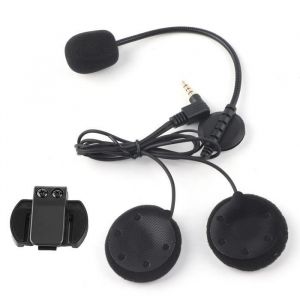 Accessoires pour oreillette Bluetooth Microphone pour oreillette Bluetooth pour interphone casque moto V4 / V6 -QUT