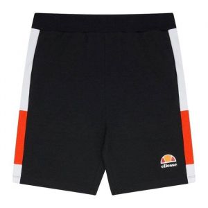 Short de survêtement pour homme Ellesse Farnia - Noir - Taille élastiquée et poches ouvertes