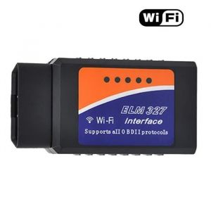 ELM327 V1.5 Bluetooth- Wifi- USB en option Supports de protocoles OBDII outil de Diagnostic Scanner Auto OBD2 elm 327  - Type WiFi