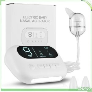 Fafeicy aspirateur nasal pour b&eacute;b&eacute; Mouche-nez &eacute;lectrique pour b&eacute;b&eacute; aspirateur nasal &eacute;lectrique pour b&eacute;b&eacute; puericulture soin
